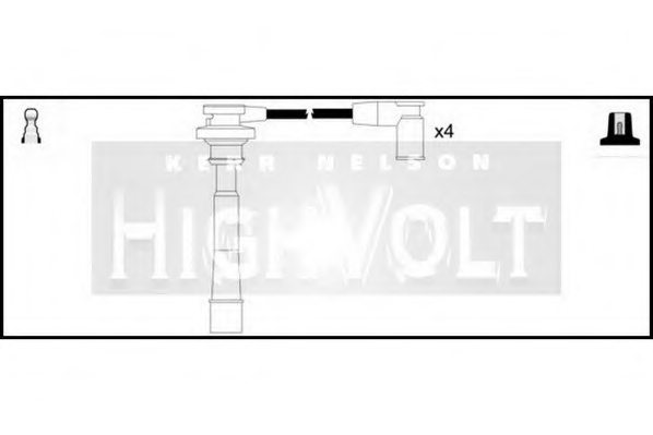 STANDARD OEF783 Ignition Cable Kit